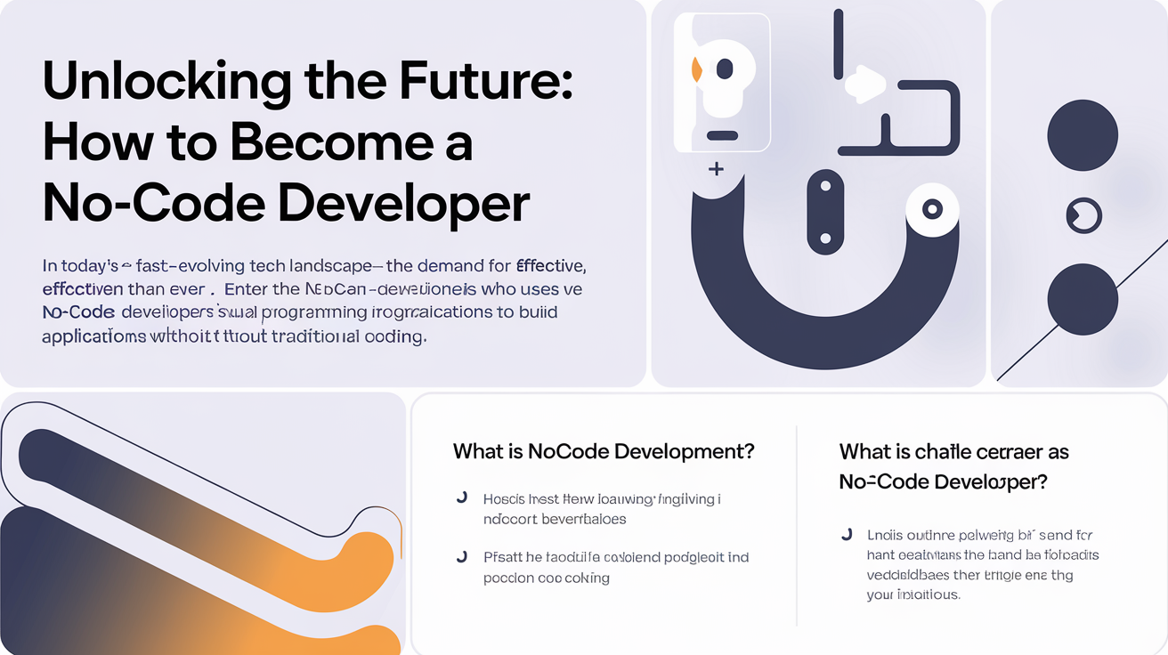 How to Become a No-Code Developer: Skills, Tools, and Steps