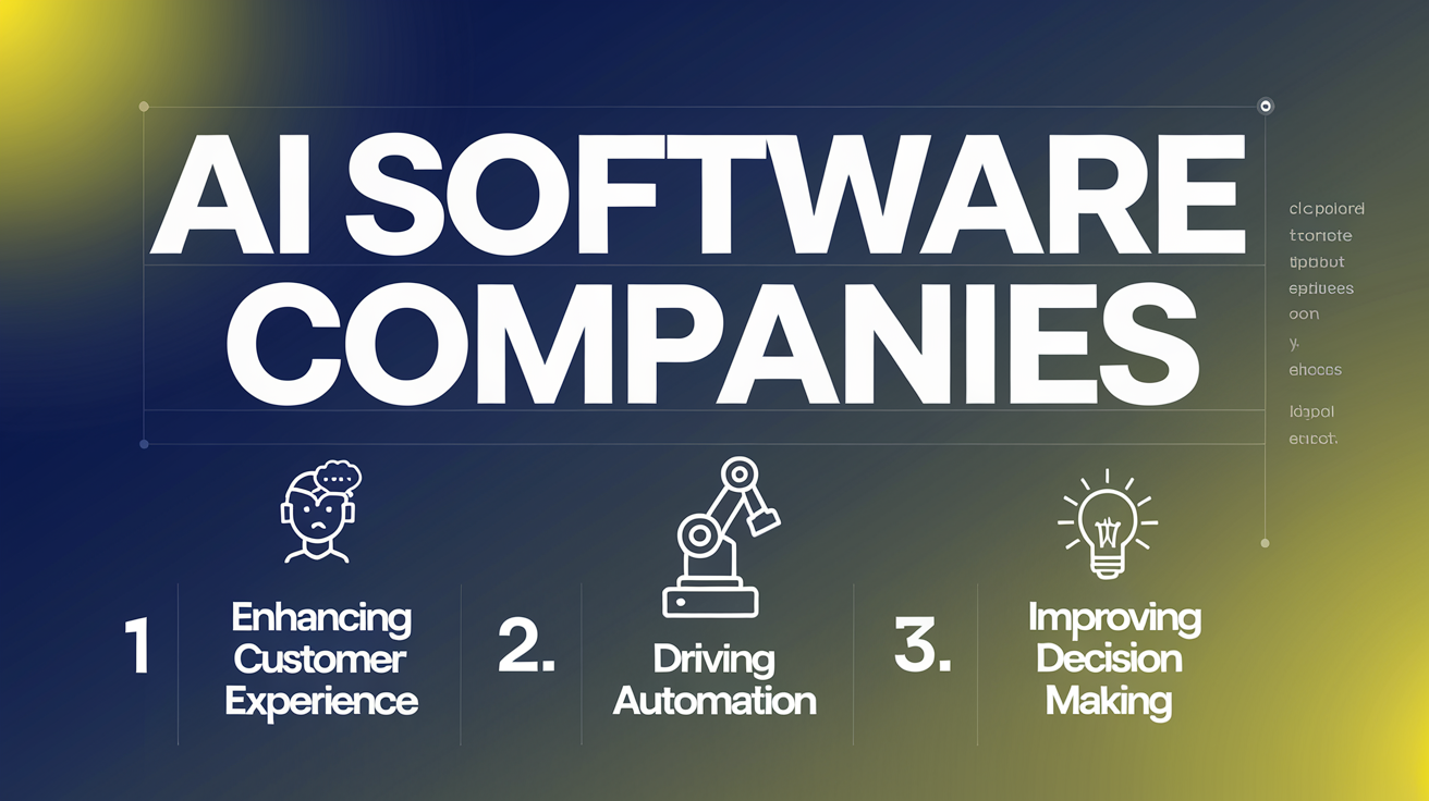 What AI Software Companies Do and How They Help