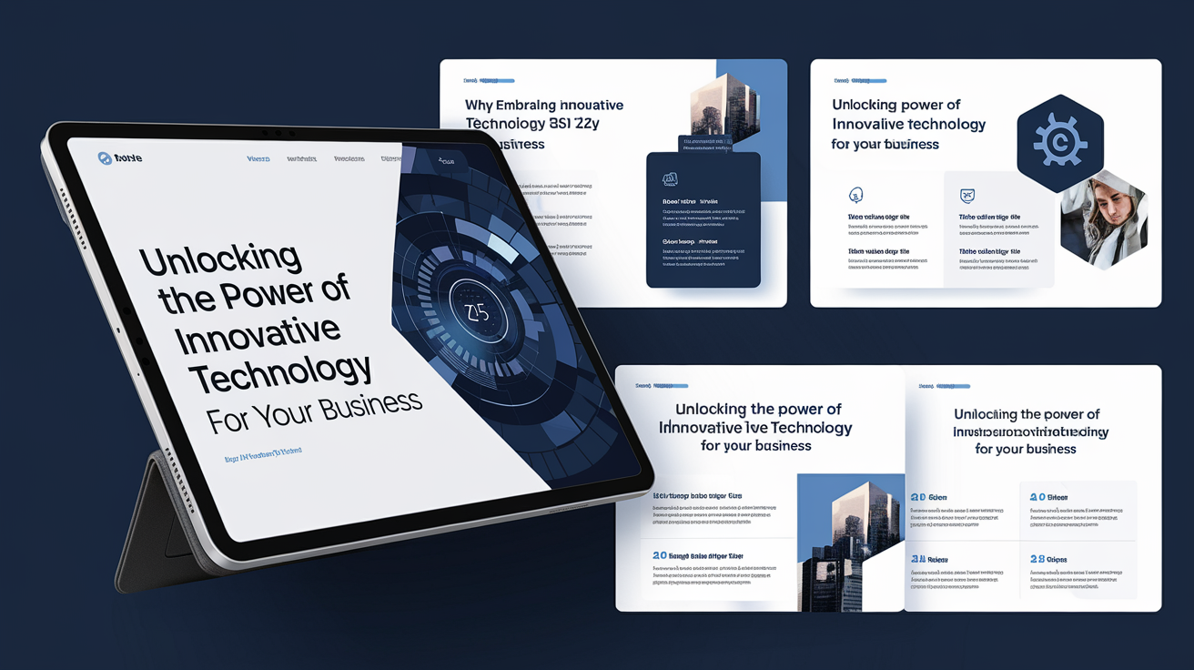 Innovative Technology for Business: A Practical Guide