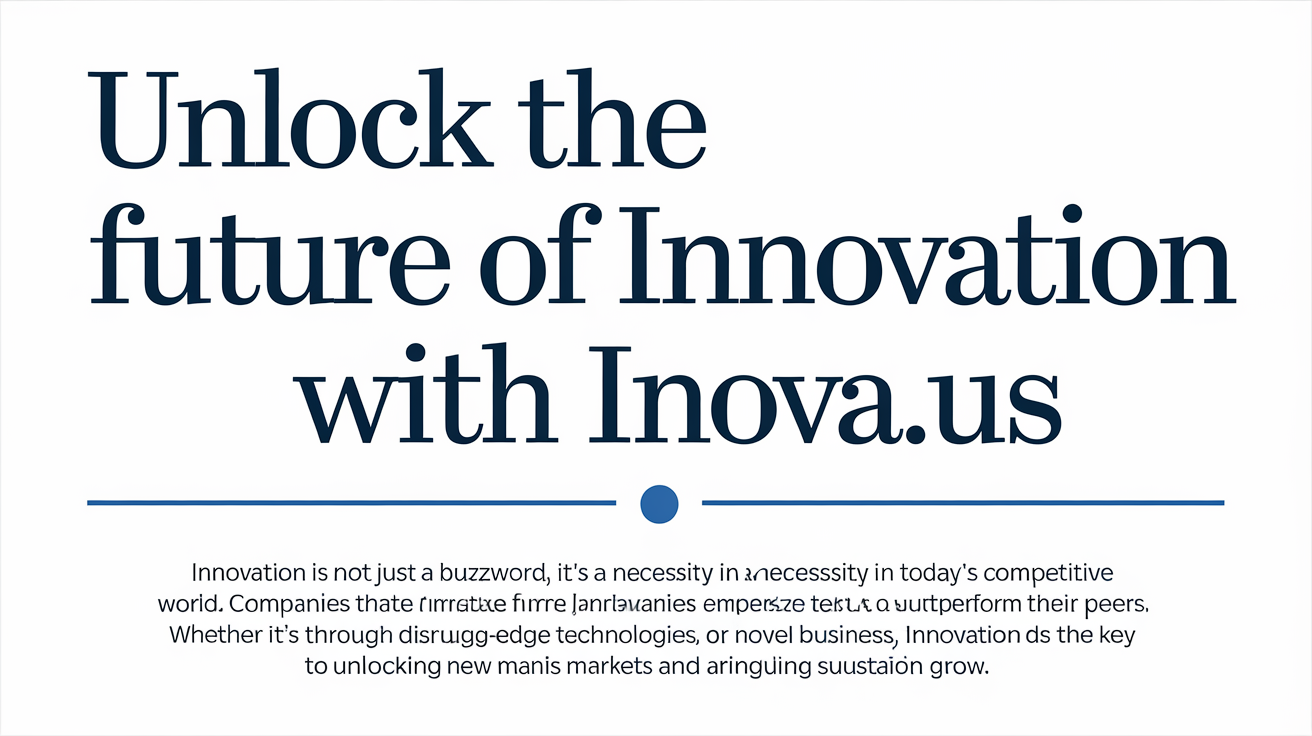 How Inova Studio Approaches Innovation